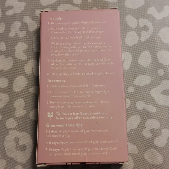 Electric Lilac, Everlee Red Aspen Nail Dash Set - Picture 4 of 5